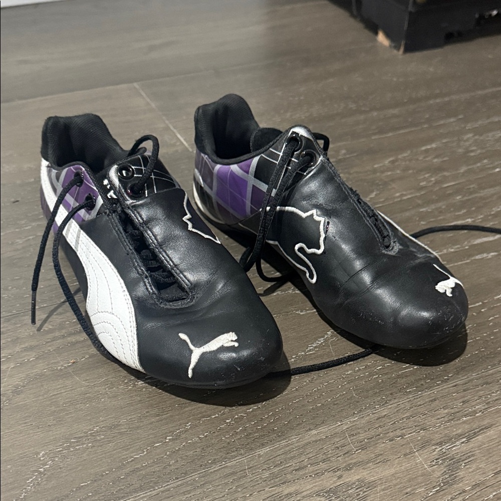 Puma Women’s Black, White, and Purple Athletic Shoes